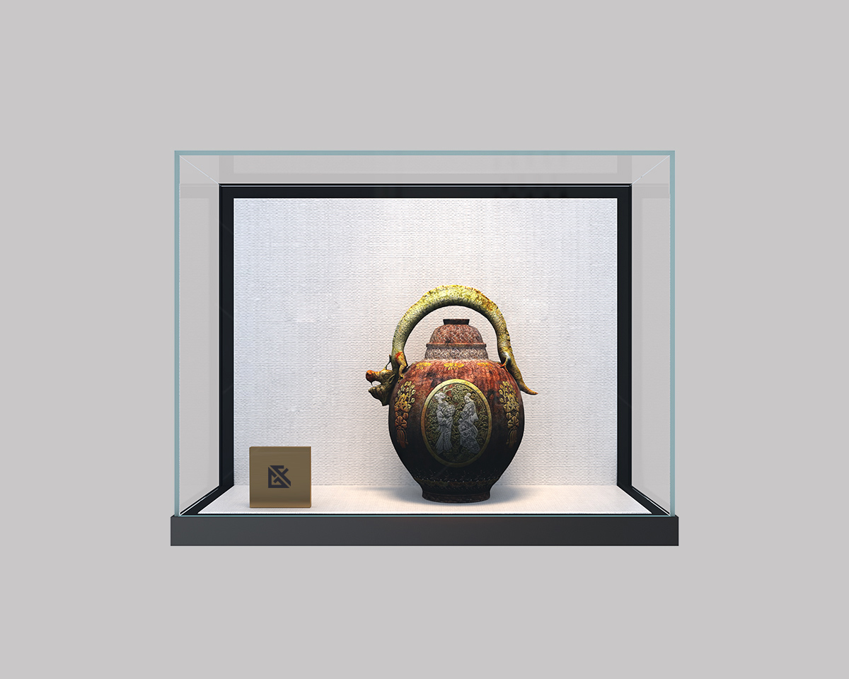 GF's newly designed museum display hanging cabinet