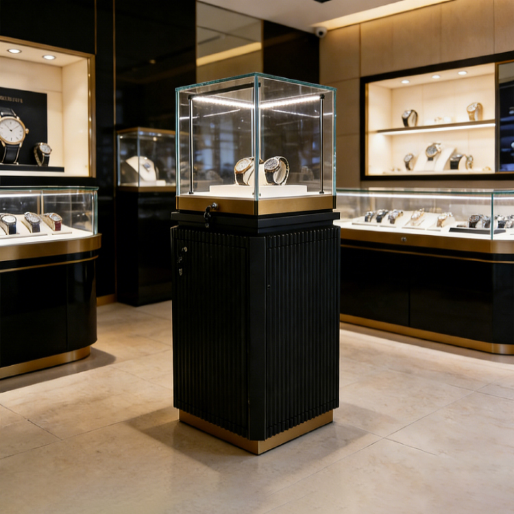 Watch store display case