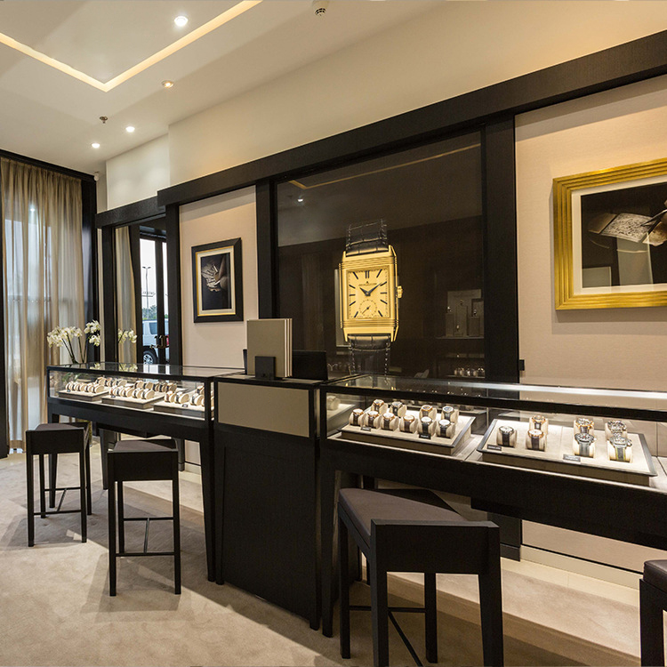 Watch store display case